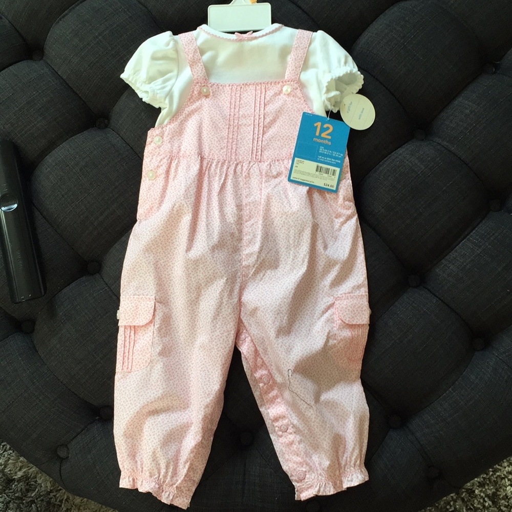 Baby cotton jumpsuit. 12M